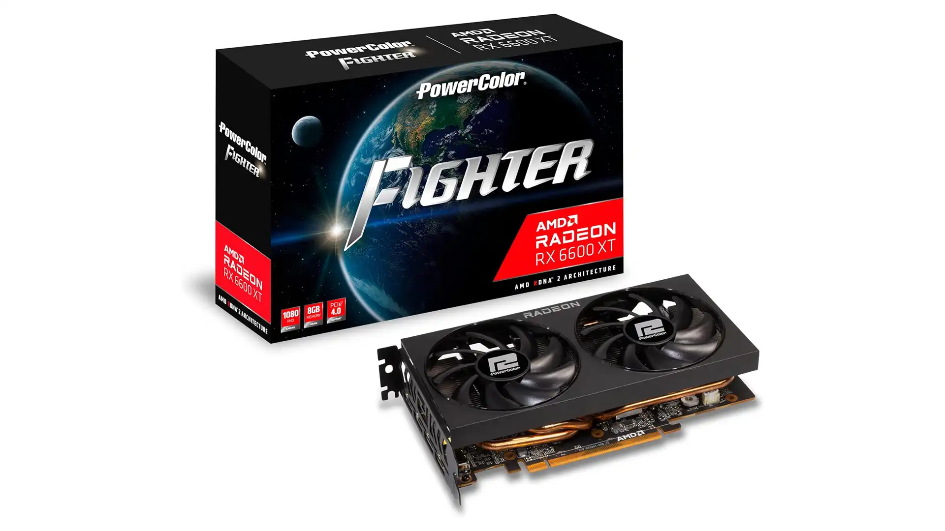 Placa de Vídeo AMD PowerColor Radeon RX 6600 XT 8GB GDDR6