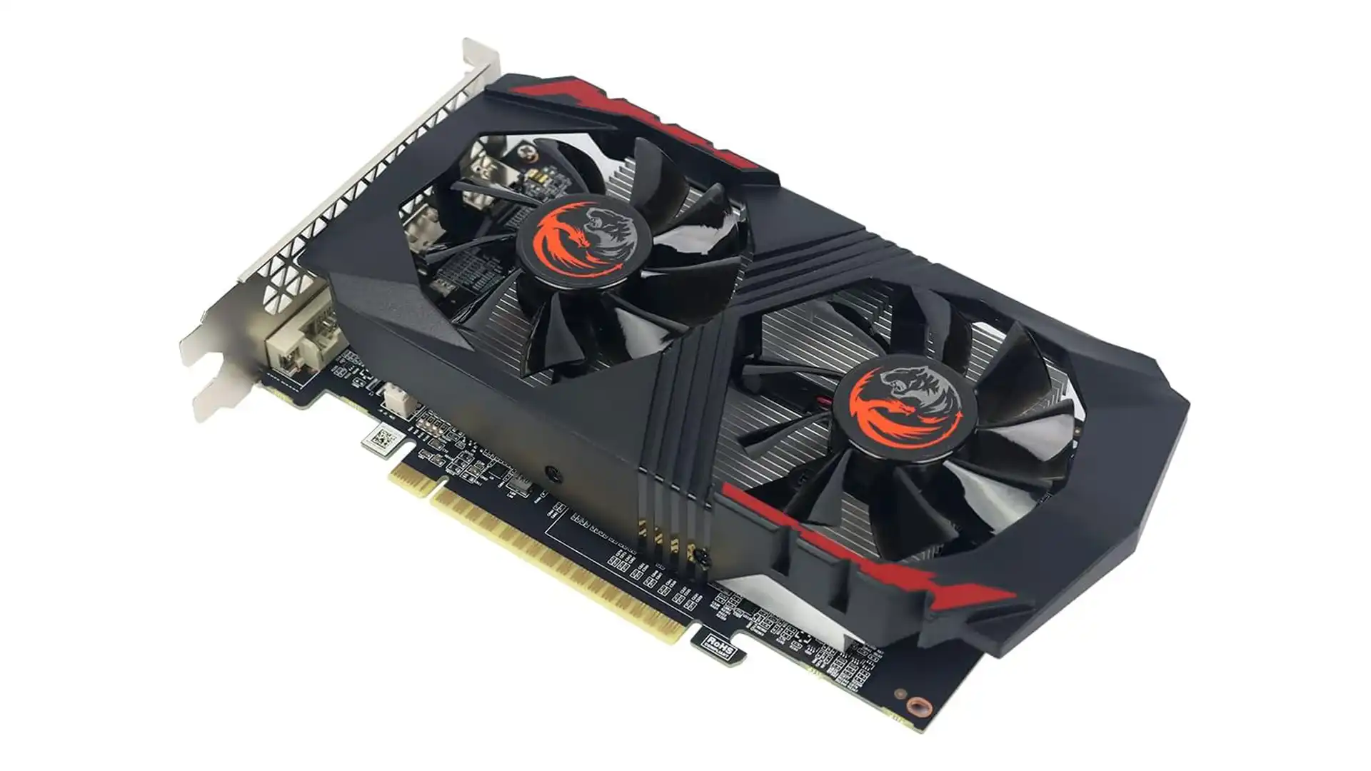 Placa de Vídeo NVIDIA GeForce GTX 1050 Ti 4GB GDDR5 Dual-Fan Graffiti Series PCYES - Imagem 2