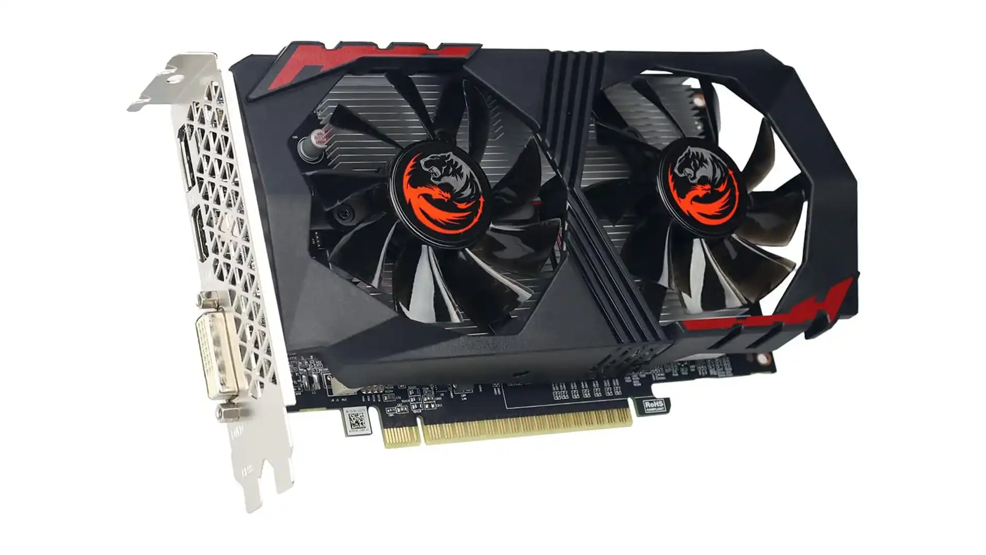 Placa de Vídeo NVIDIA GeForce GTX 1050 Ti 4GB GDDR5 Dual-Fan Graffiti Series PCYES - Imagem 5