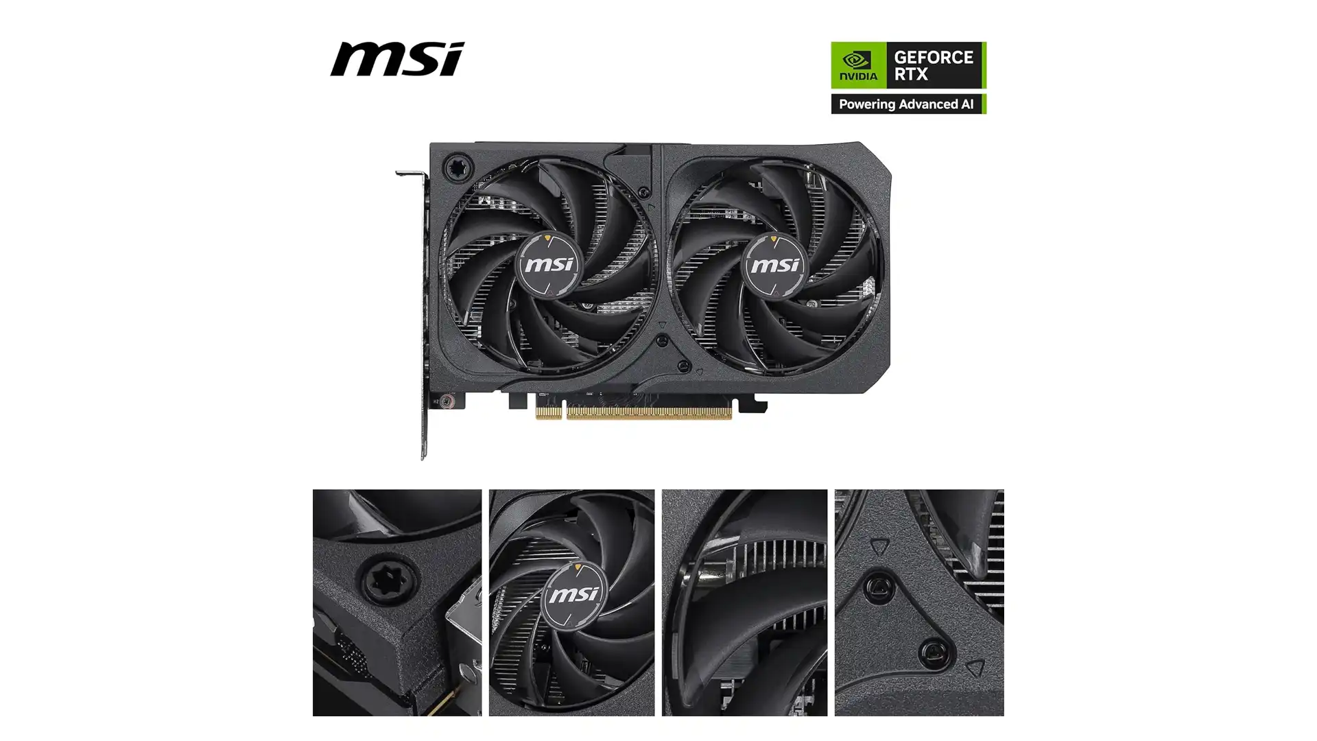 MSI GeForce RTX 5050 8G SHADOW 2X OC - Imagem 8