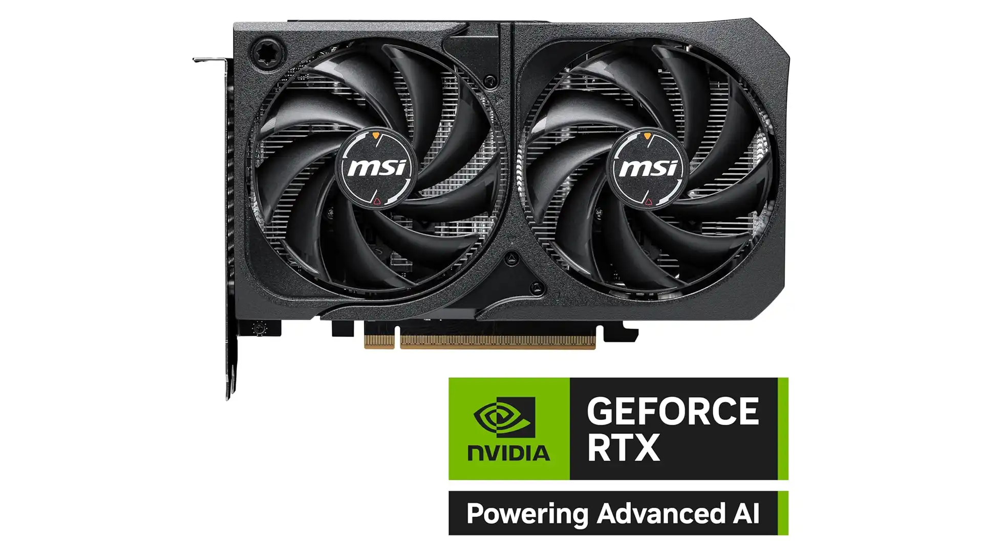 Placa de Vídeo MSI RTX 5060 Shadow 2X OC, 8GB, GDDR7 - Imagem 2