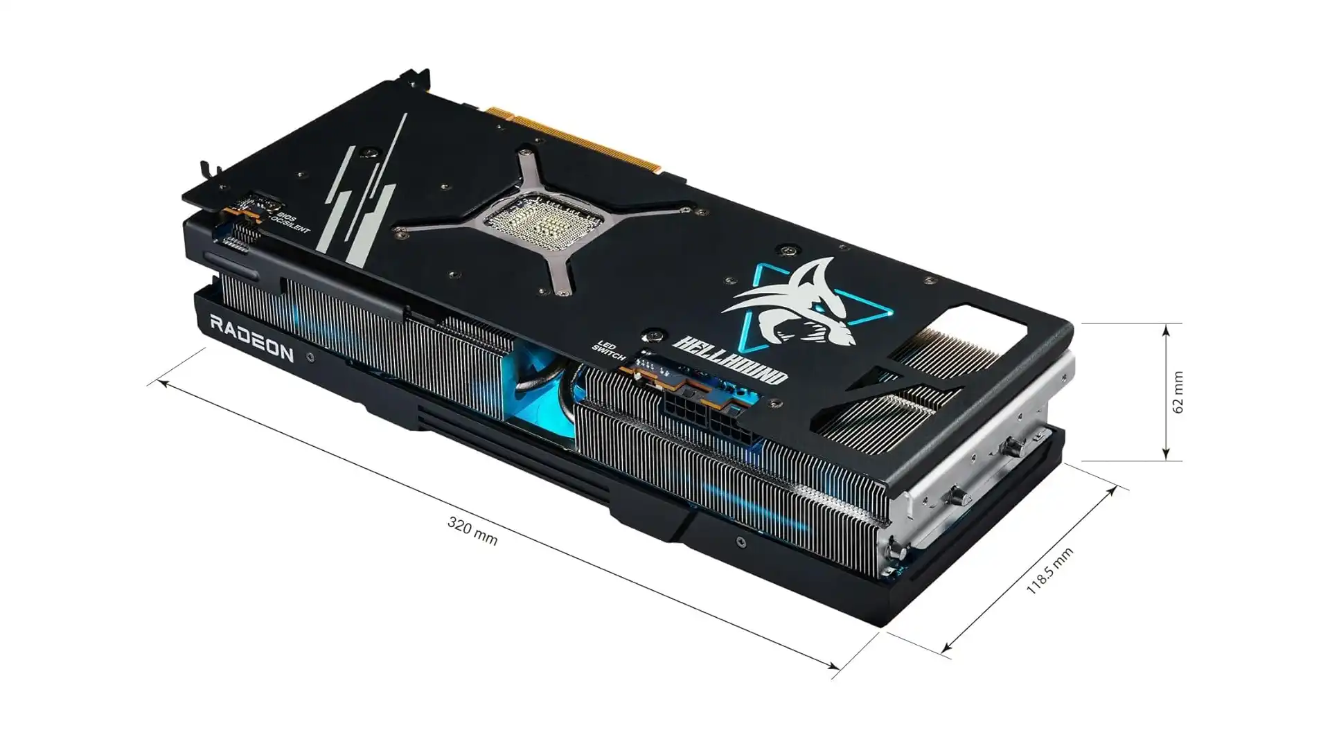 Placa de Vídeo PowerColor AMD Radeon RX 7900 XTX 24GB GDDR6 - Imagem 2