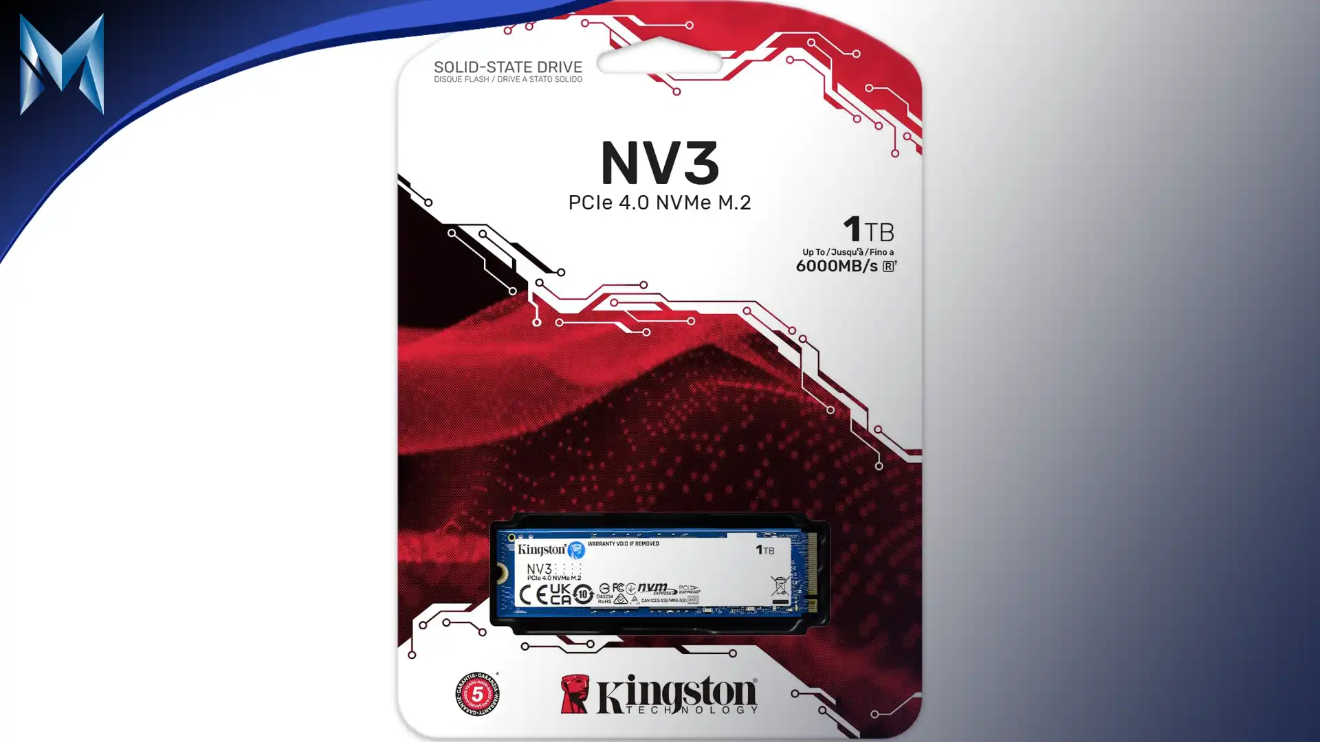 Kingston NV3 1TB M.2 2280 NVMe Gen4 - Imagem 4