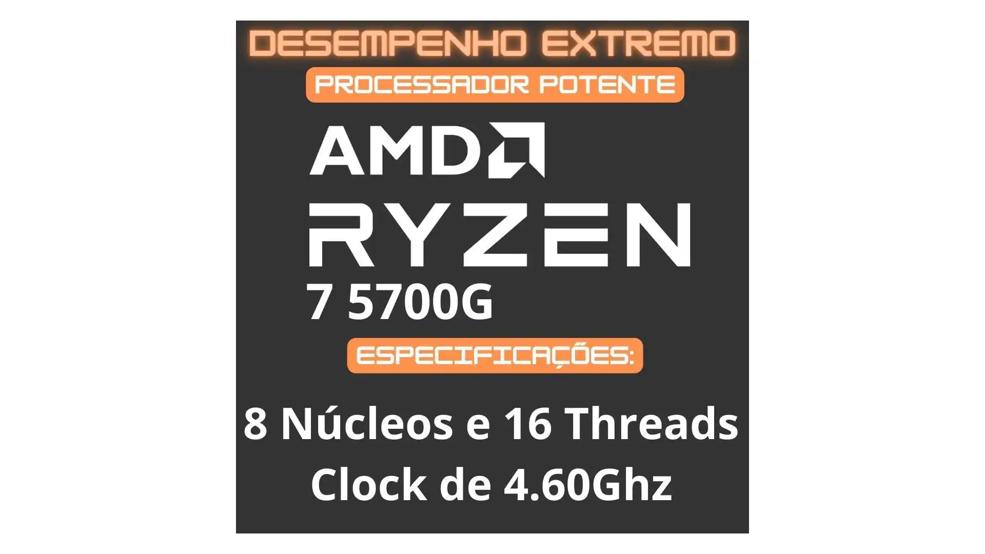 PC Gamer Skill RGB Ryzen 7 5700G - Imagem 3