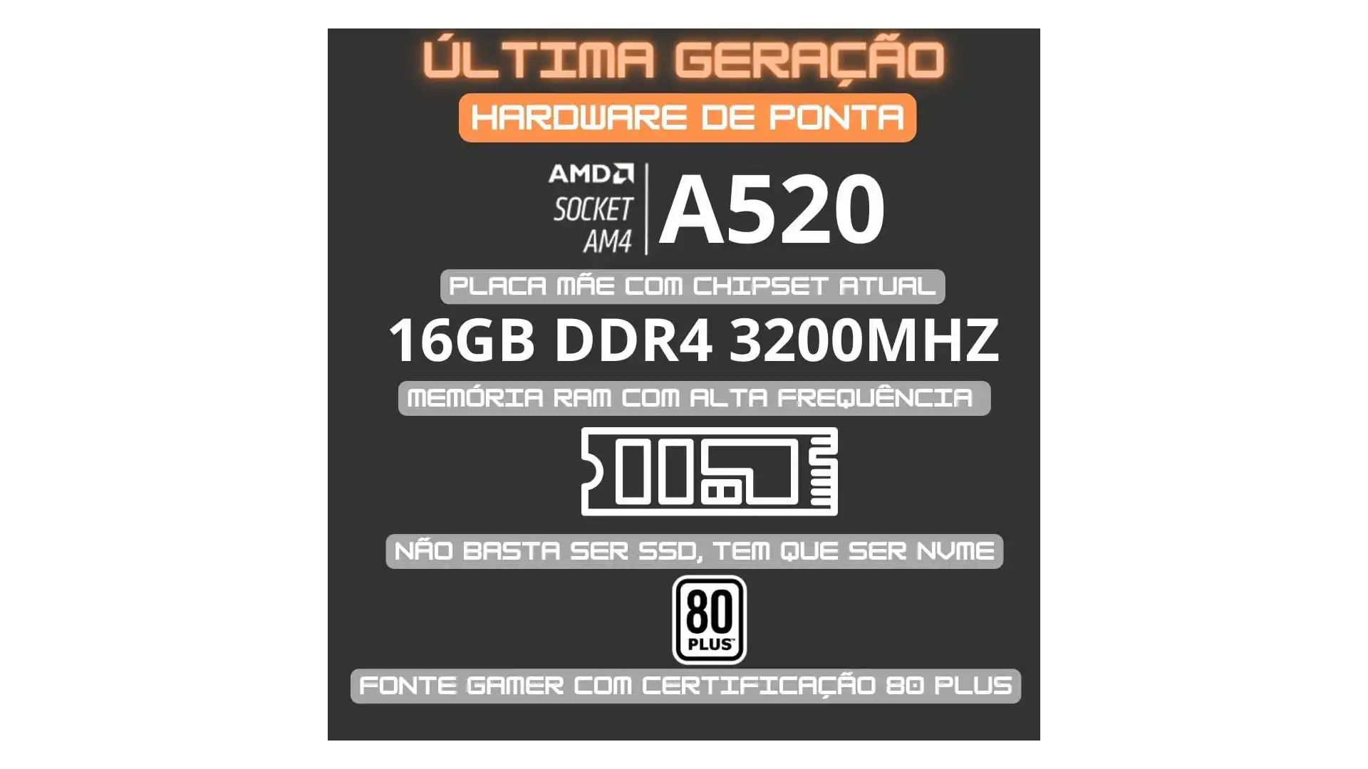 PC Gamer Skill RGB Ryzen 7 5700G - Imagem 5