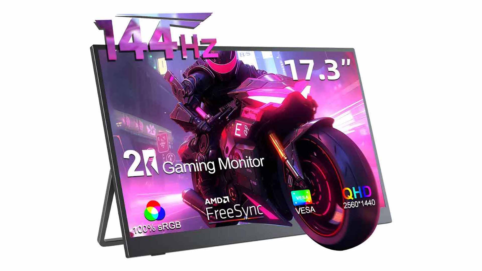 Monitor Portátil 17,3 2k 144hz